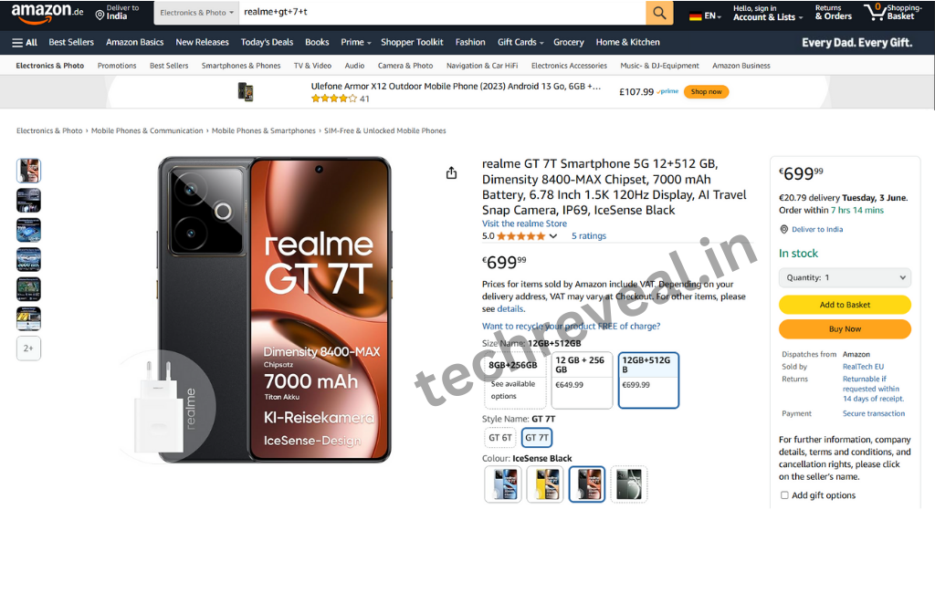 Realme GT 7T