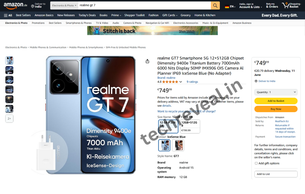 Realme GT 7