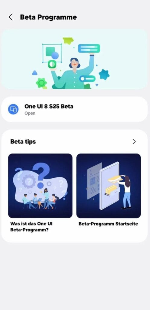 One UI 8 Beta