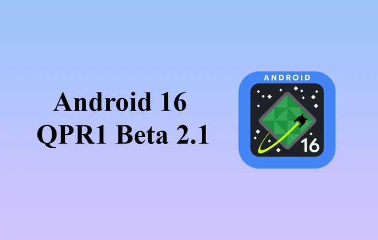 Android 16 QPR1 Beta 2.1