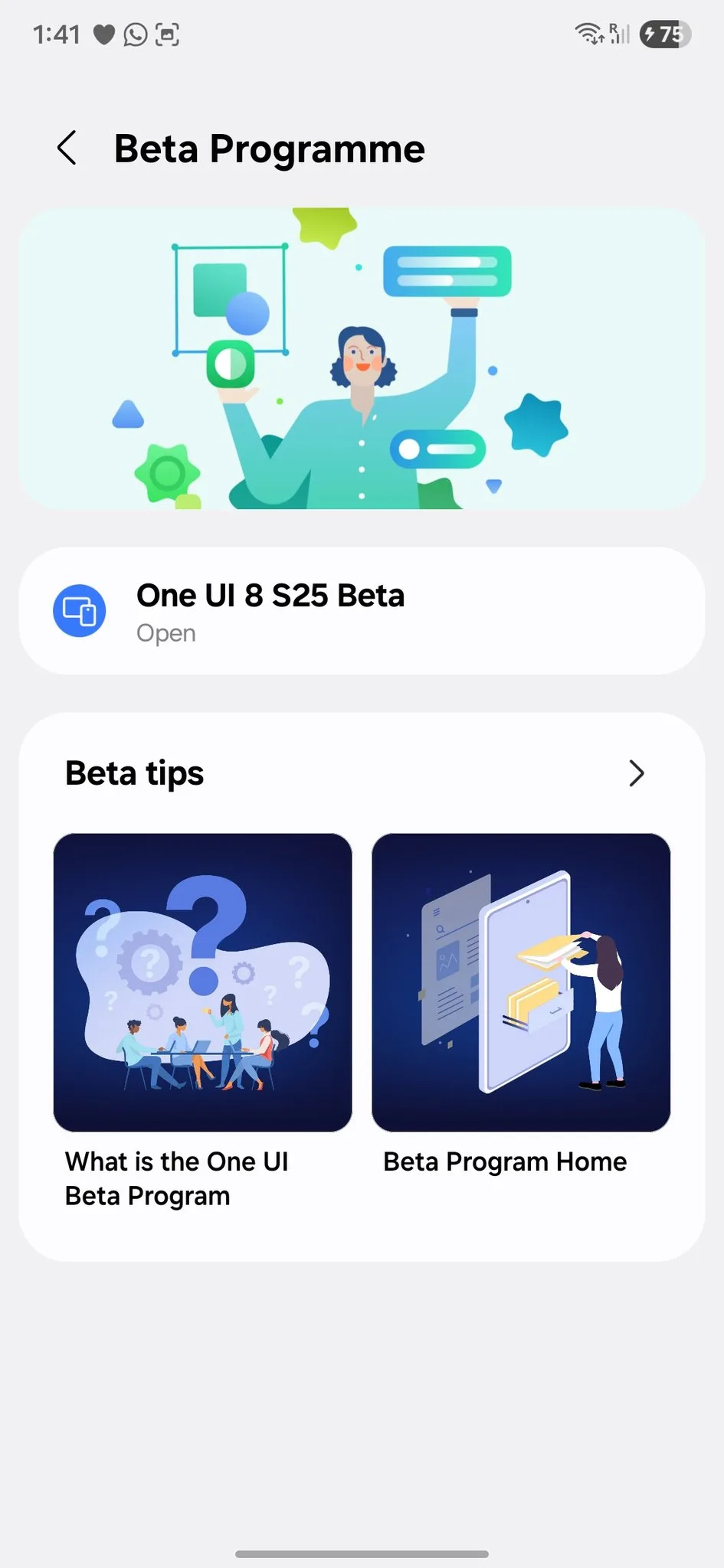 UI 8 Beta